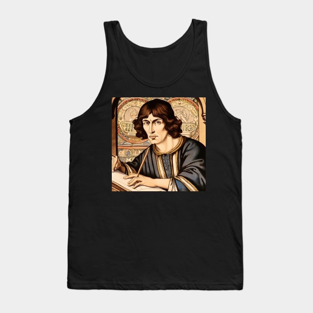 Nicolaus Copernicus Tank Top by ComicsFactory